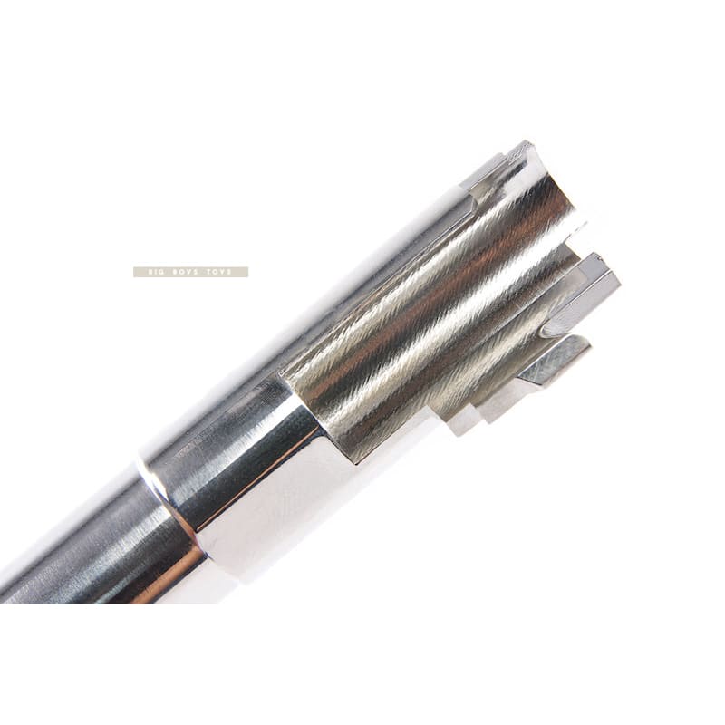 GK Tactical Stainless Steel Outer Barrel for Tokyo Marui Hi - Capa 5.1 GBB - Silver - Bang Bang Airsoft