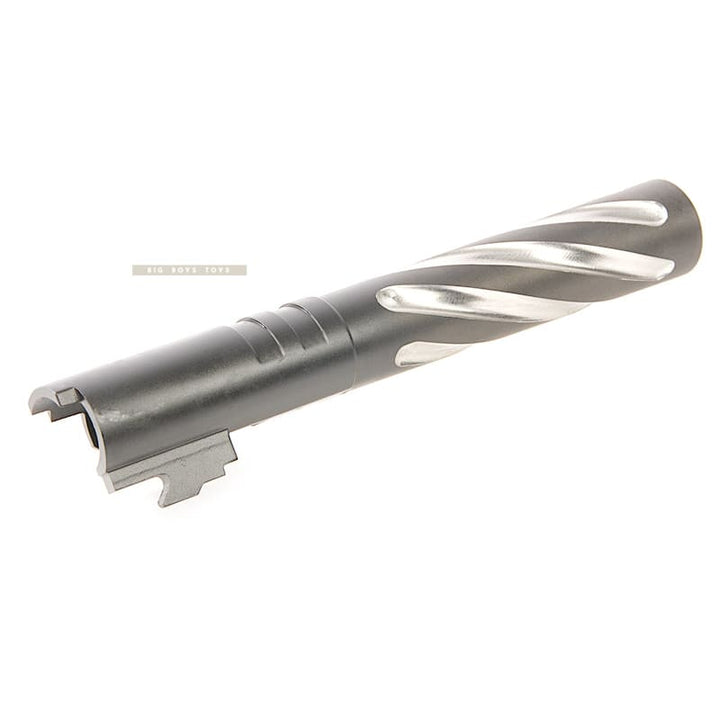 GK Tactical Stainless Steel Tornado Outer Barrel for Tokyo Marui Hi - Capa 5.1 GBB - Black - Bang Bang Airsoft