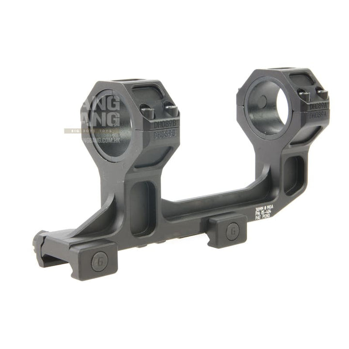 GK Tactical Super Precision GEI Style 1.93 inch Height 30mm Scope Ring Mount - Black - Bang Bang Airsoft