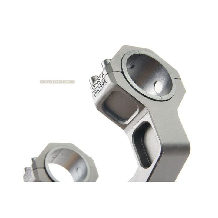 GK Tactical Super Precision GEI Style 1.93 inch Height 30mm Scope Ring Mount - Black - Bang Bang Airsoft