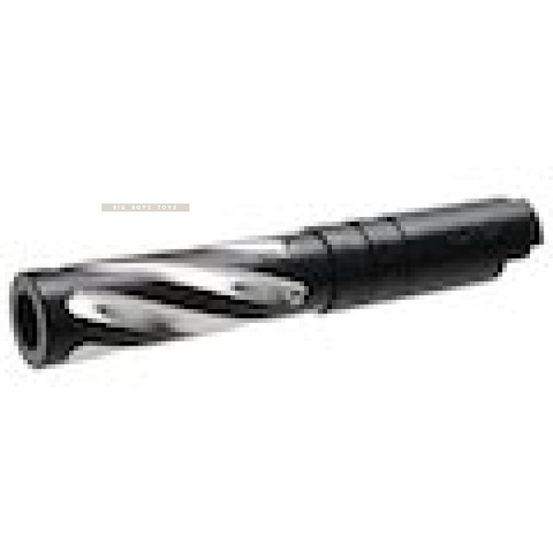 GK Tactical Tokyo Marui Hi Capa 4.3 Outer Barrel (Tornado, Stainless Steel) - Black - Bang Bang Airsoft