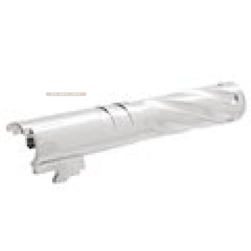 GK Tactical Tokyo Marui Hi Capa 4.3 Outer Barrel (Tornado, Stainless Steel) - Silver - Bang Bang Airsoft