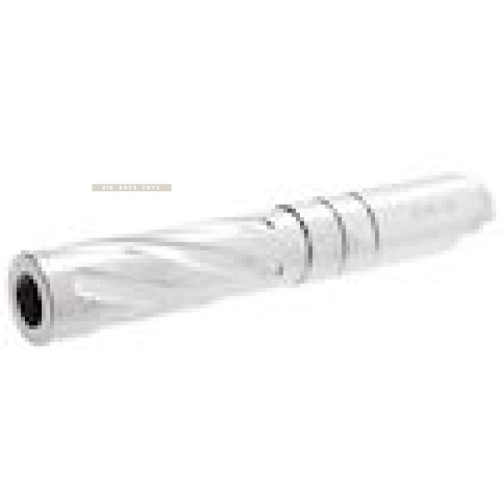 GK Tactical Tokyo Marui Hi Capa 4.3 Outer Barrel (Tornado, Stainless Steel) - Silver - Bang Bang Airsoft