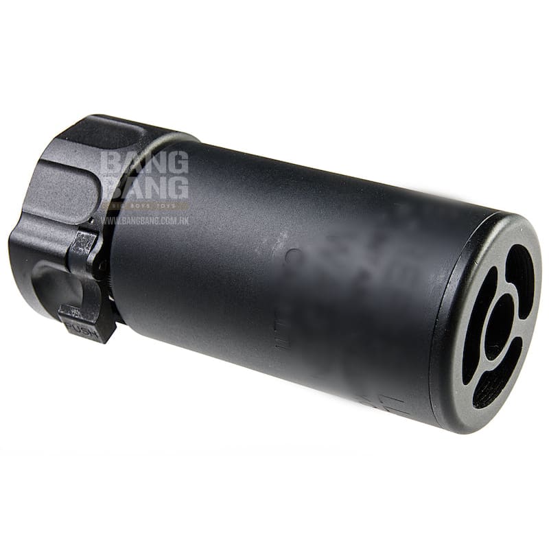 GK Tactical WARDEN Suppressor (14mm CCW) Version 2 - Black - Bang Bang Airsoft