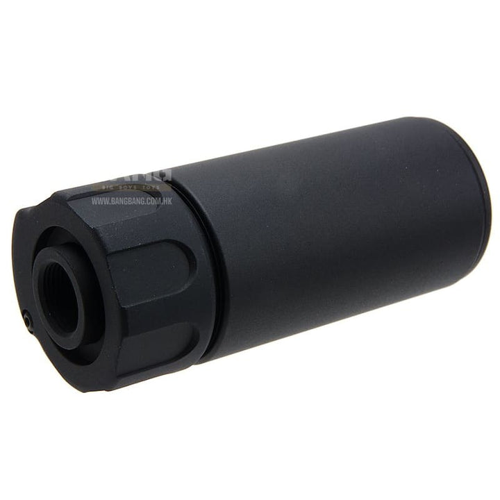 GK Tactical WARDEN Suppressor with Spitfire Tracer (14mm CCW) - Black - Bang Bang Airsoft