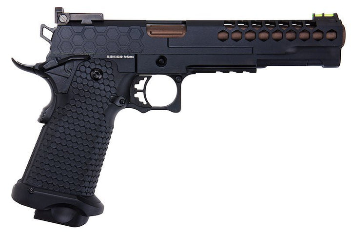 Golden Eagle Hi Capa Hexagon GBB Gel Blaster (CNC Aluminum Slide)(3609) - Bang Bang Airsoft