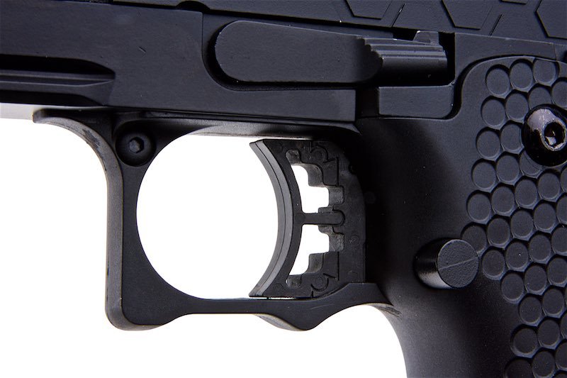 Golden Eagle Hi Capa Hexagon GBB Gel Blaster (CNC Aluminum Slide)(3609) - Bang Bang Airsoft