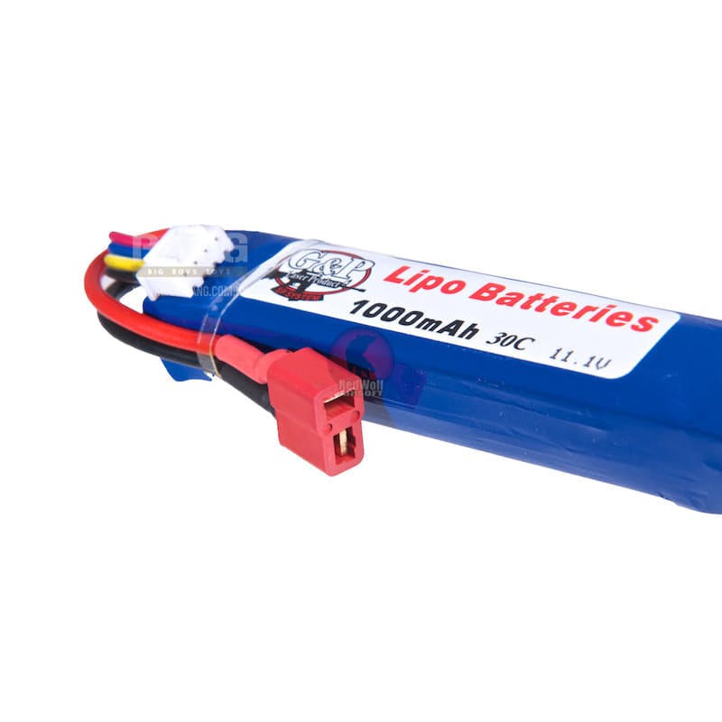 G&P 11.1V 1000mAh (30C) Lithium Polymer (LiPo) Battery - Bang Bang Airsoft