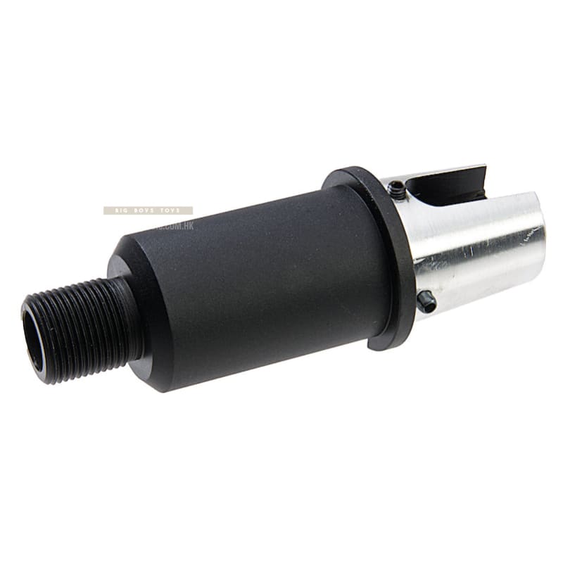 G&P 3 inch Aluminum Stubby Taper Outer Barrel for G&P Taper Metal Body (14mm CW) - BK - Bang Bang Airsoft