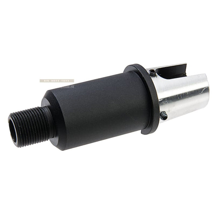 G&P 3 inch Aluminum Stubby Taper Outer Barrel for G&P Taper Metal Body (14mm CW) - BK - Bang Bang Airsoft