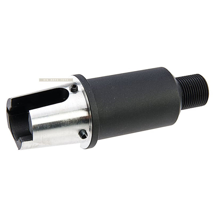 G&P 3 inch Aluminum Stubby Taper Outer Barrel for G&P Taper Metal Body (14mm CW) - BK - Bang Bang Airsoft