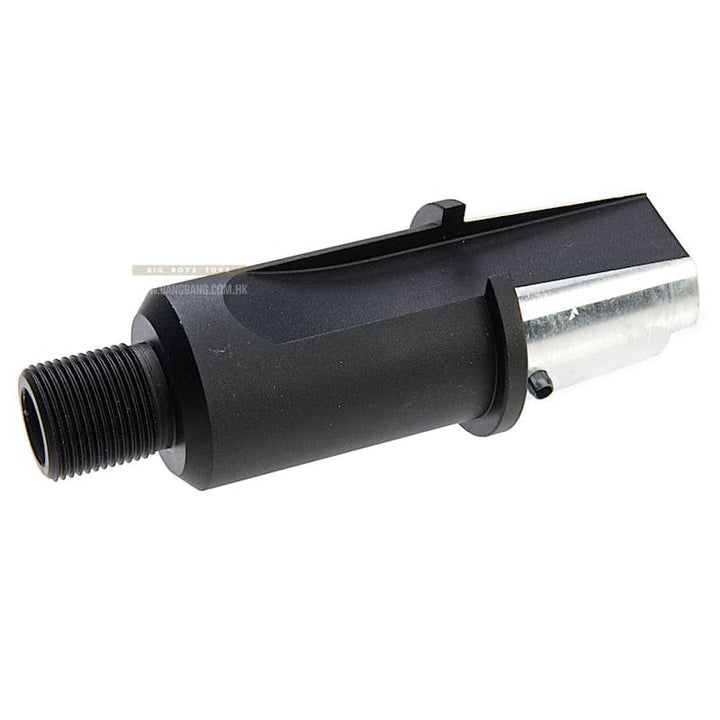 G&P 3 inch Aluminum Stubby Taper Outer Barrel for G&P Taper Metal Body (14mm CW) - BK - Bang Bang Airsoft
