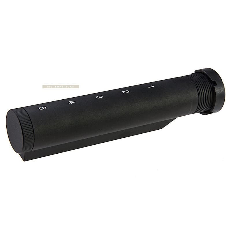 G&P 5 Position Buffer Tube (Gen. 2) for Tokyo Marui / G&P M16 AEG - Black - Bang Bang Airsoft
