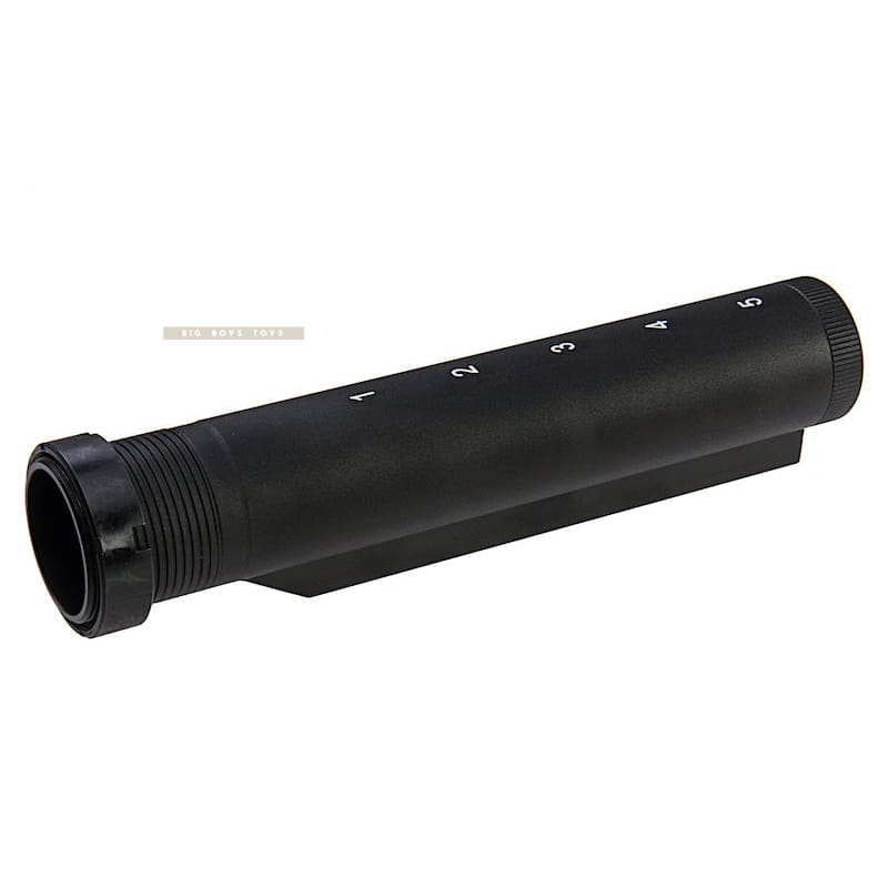 G&P 5 Position Buffer Tube (Gen. 2) for Tokyo Marui / G&P M16 AEG - Black - Bang Bang Airsoft