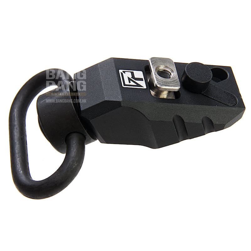G&P Adjustable QD Sling Swivel for M - Lok/ Keymod System - Black - Bang Bang Airsoft