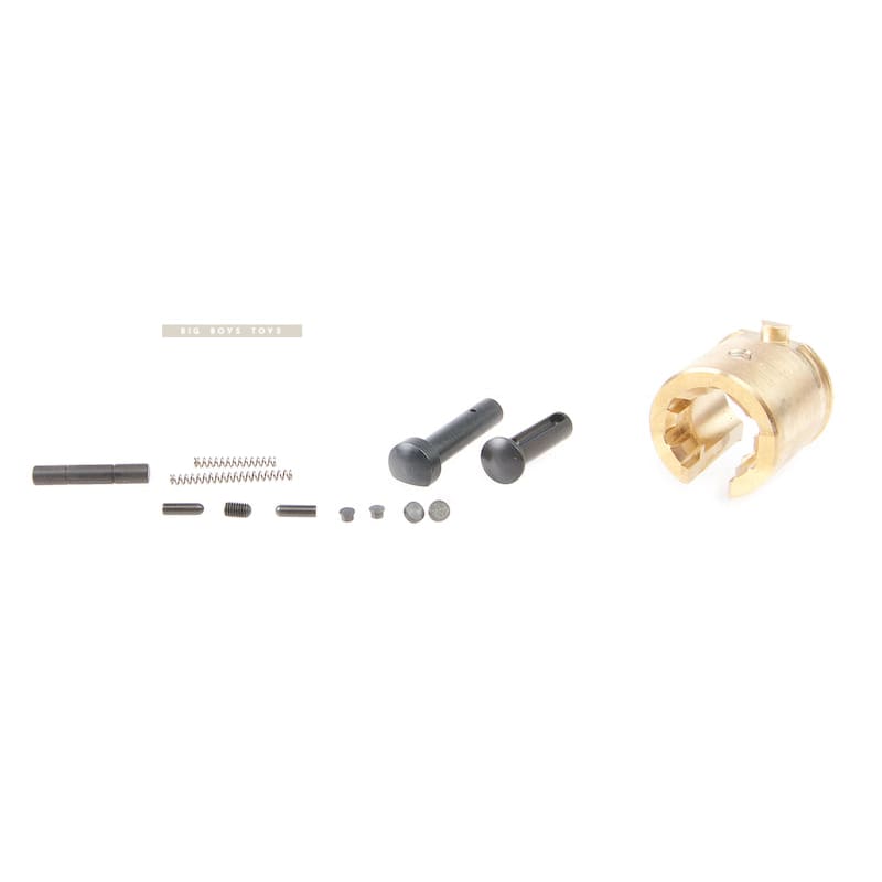 G&P Blank MWS Forged Aluminum M4 Receiver Set w/ Hop - Up Chamber for Tokyo Marui M4A1 MWS GBBR - Bang Bang Airsoft