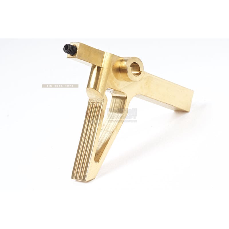 G&P GBB Stainless Steel Flat Trigger for WA M4A1 Series / G& - Bang Bang Airsoft