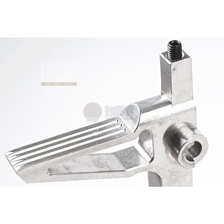 G&P GBB Stainless Steel Flat Trigger for WA M4A1 Series / G& - Bang Bang Airsoft