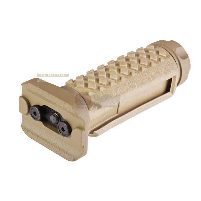 G&P Keymod Cable Switch Modular Grip (Sand) - Bang Bang Airsoft