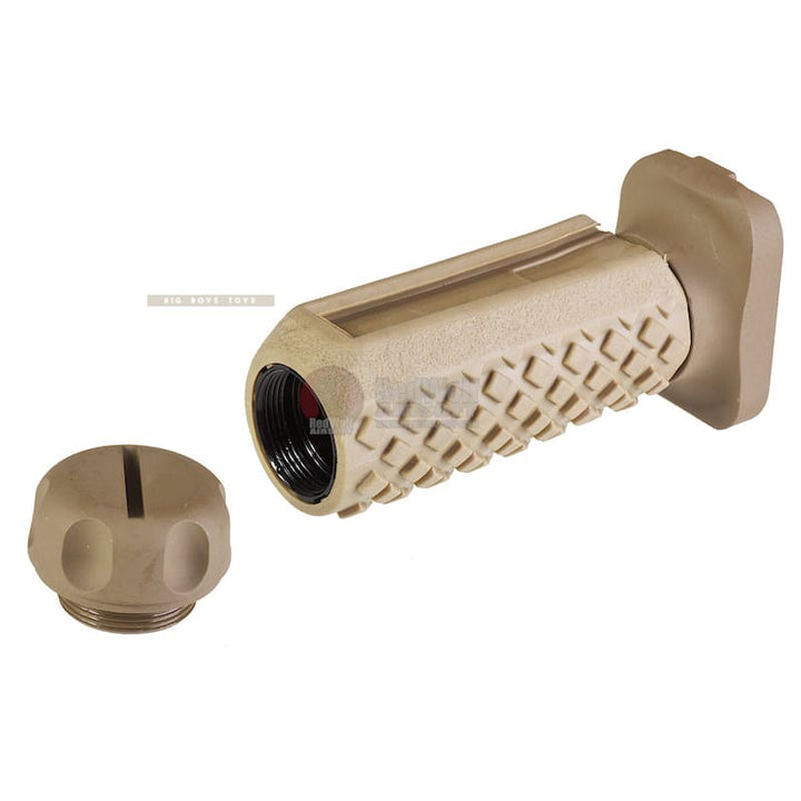 G&P Keymod Cable Switch Modular Grip (Sand) - Bang Bang Airsoft