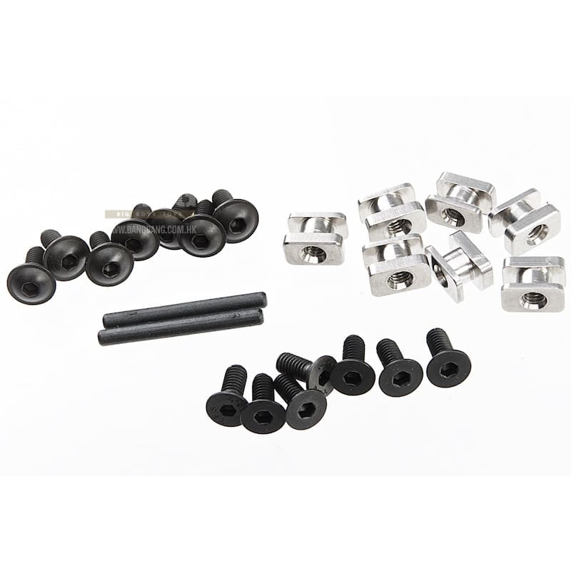 G&P M - lok / Keyomd Rail Cover Set - Black - Bang Bang Airsoft