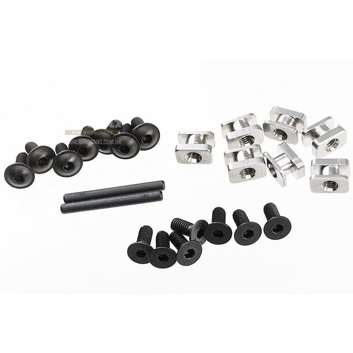 G&P M - lok / Keyomd Rail Cover Set - Black - Bang Bang Airsoft