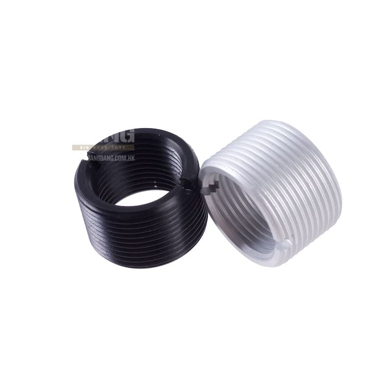 G&P Meat Cutter (S) for Tokyo Marui M16 Series (14mm CW & CCW Adaptor included) - Black - Bang Bang Airsoft