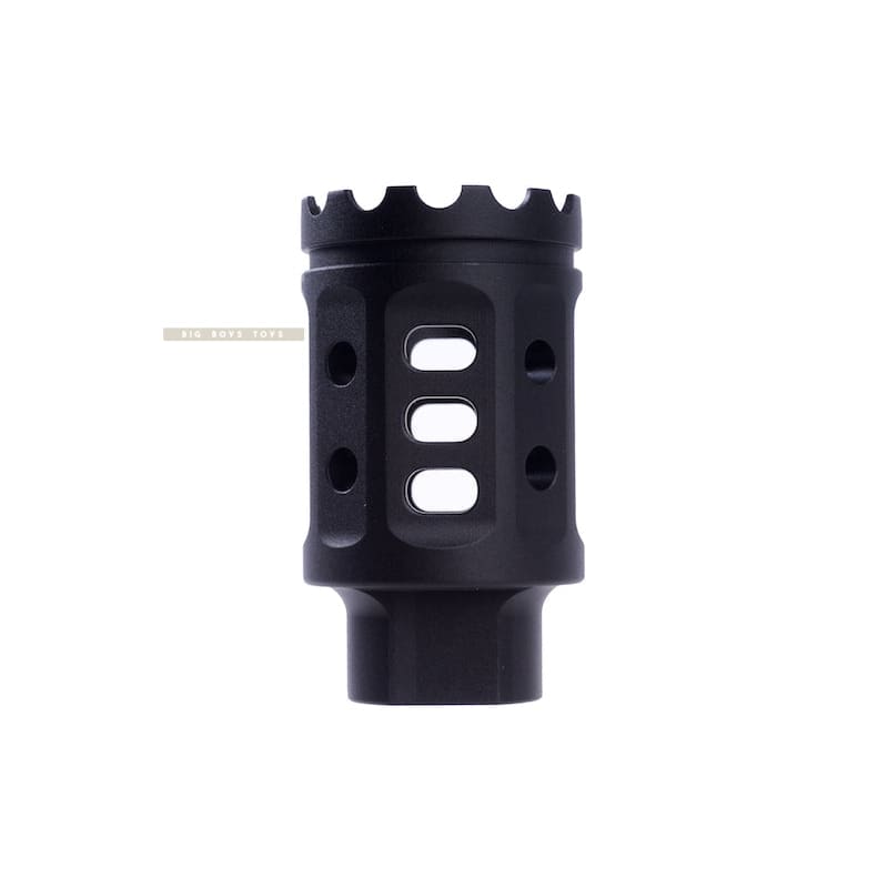 G&P Meat Cutter (S) for Tokyo Marui M16 Series (14mm CW & CCW Adaptor included) - Black - Bang Bang Airsoft