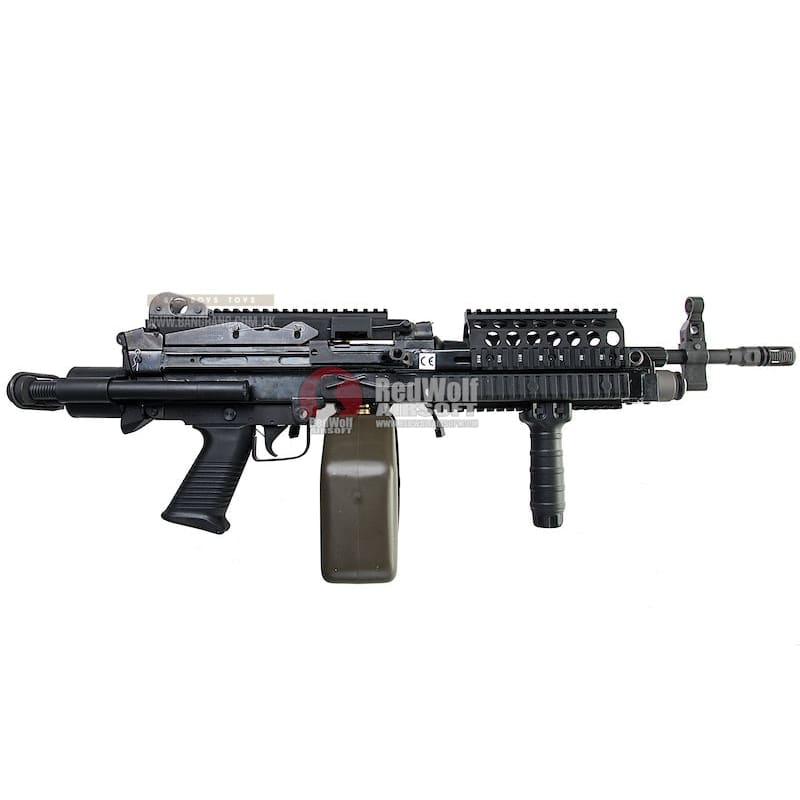 G&P MK46 Mod 0 (P.N.) AEG Machine Gun - DX (Black) - Bang Bang Airsoft
