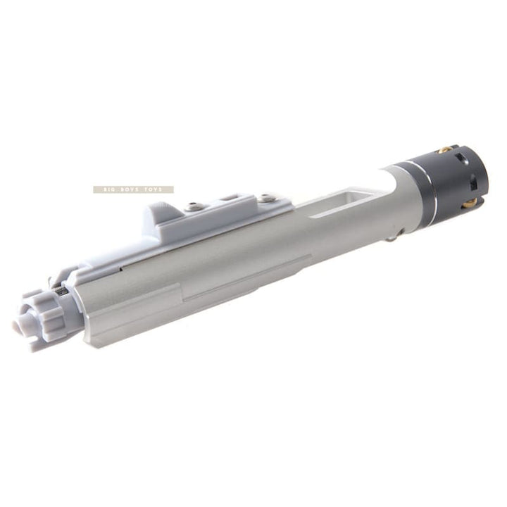 G&P MWS Forged Aluminum Complete Bolt Carrier Group Set for G&P Buffer Tube - Silver - Bang Bang Airsoft