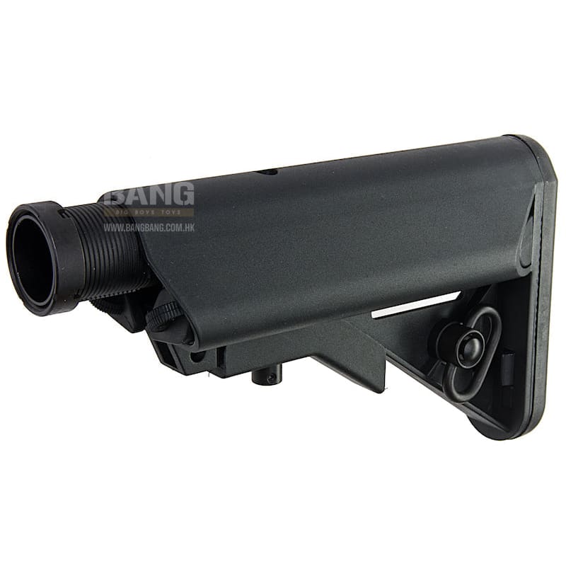 G&P MWS Multi Purpose Stock Kit for Tokyo Marui MWS M4A1 GBB - Black - Bang Bang Airsoft