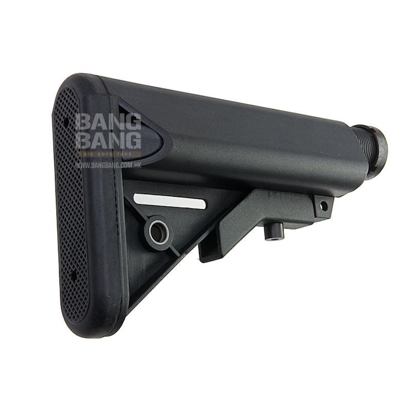 G&P MWS Multi Purpose Stock Kit for Tokyo Marui MWS M4A1 GBB - Black - Bang Bang Airsoft