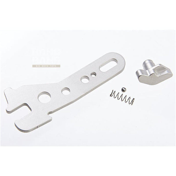 G&P MWS Stainless Steel Bolt Stop Upgrade Kit for Tokyo Marui M4A1 MWS GBBR - Bang Bang Airsoft