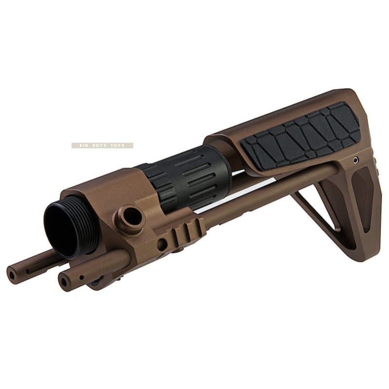 G&P PDW Stock for Tokyo Marui MWS M4A1 GBB (Silm) - Snake, Sand - Bang Bang Airsoft