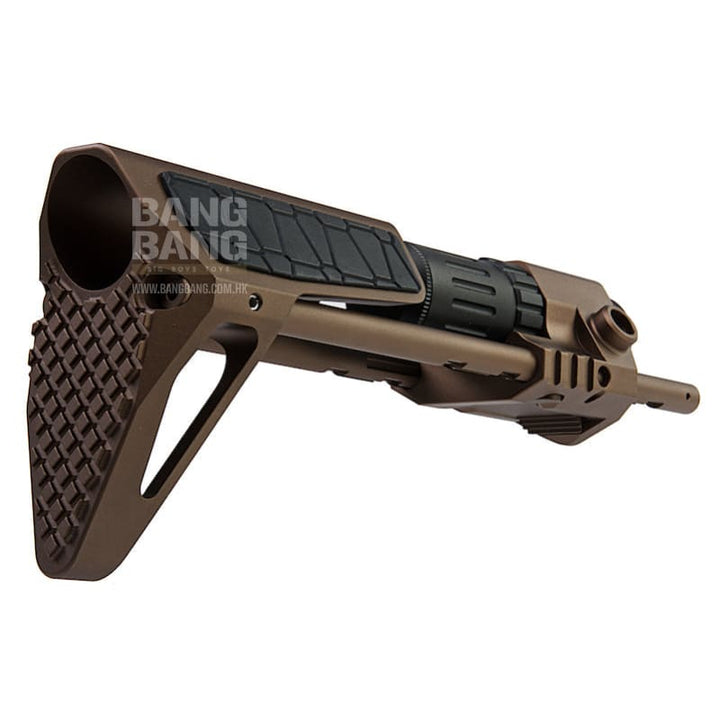 G&P PDW Stock for Tokyo Marui MWS M4A1 GBB (Silm) - Snake, Sand - Bang Bang Airsoft