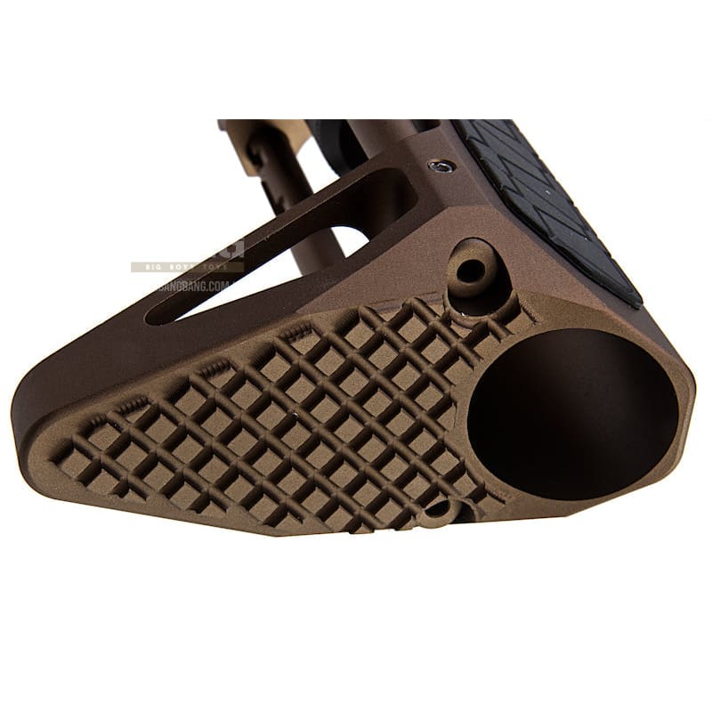 G&P PDW Stock for Tokyo Marui MWS M4A1 GBB (Silm) - Snake, Sand - Bang Bang Airsoft