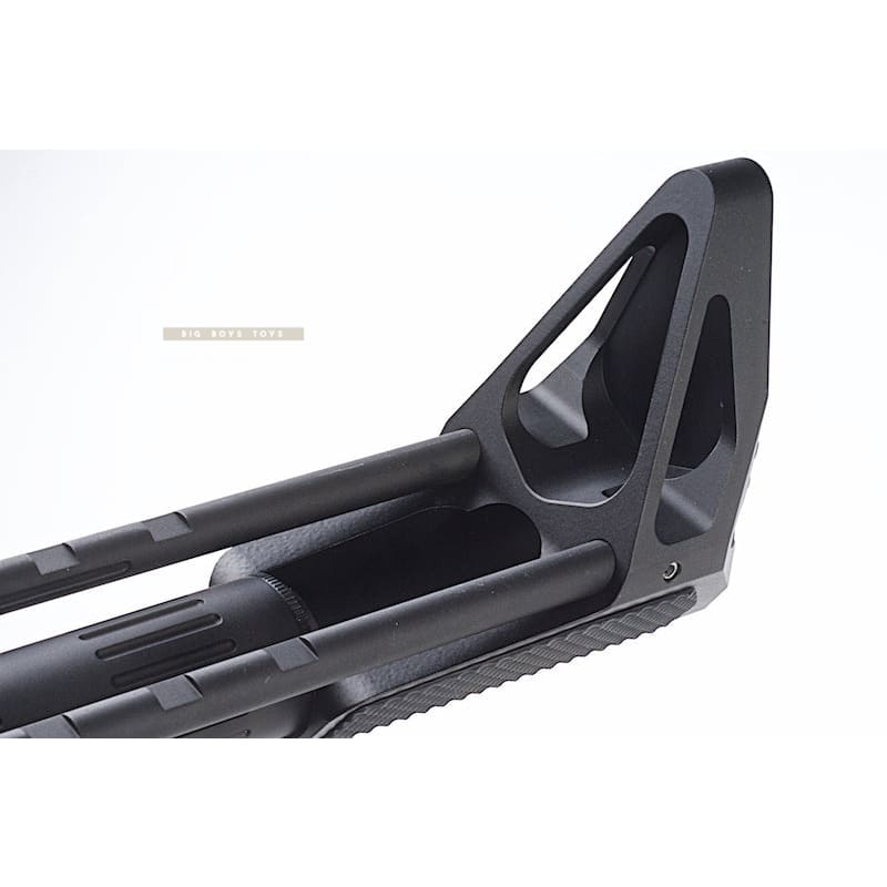 G&P PDW Stock (Slim) for Tokyo Marui & G&P M4 / M16 Metal Body Series (Checker, Black) - Bang Bang Airsoft