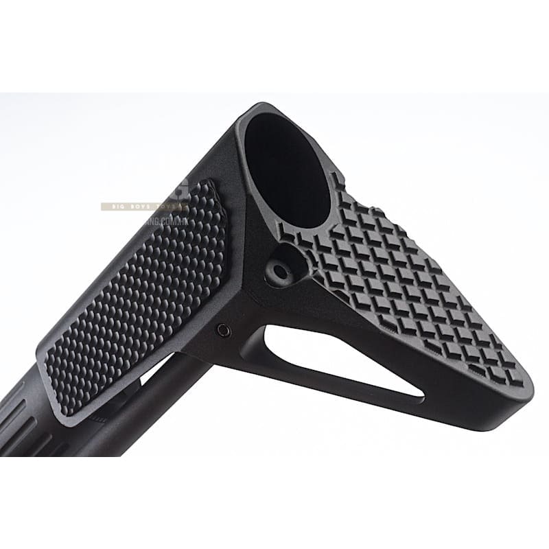 G&P PDW Stock (Slim) for Tokyo Marui & G&P M4 / M16 Metal Body Series (Checker, Black) - Bang Bang Airsoft