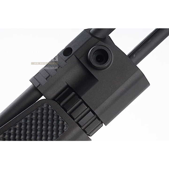 G&P PDW Stock (Slim) for Tokyo Marui & G&P M4 / M16 Metal Body Series (Checker, Black) - Bang Bang Airsoft