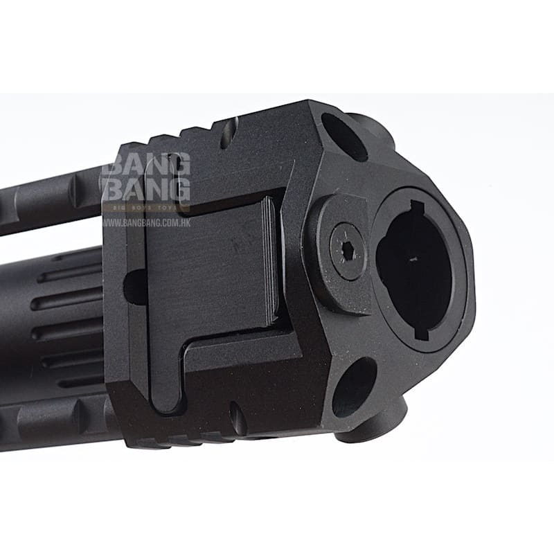 G&P PDW Stock (Slim) for Tokyo Marui & G&P M4 / M16 Metal Body Series (Checker, Black) - Bang Bang Airsoft