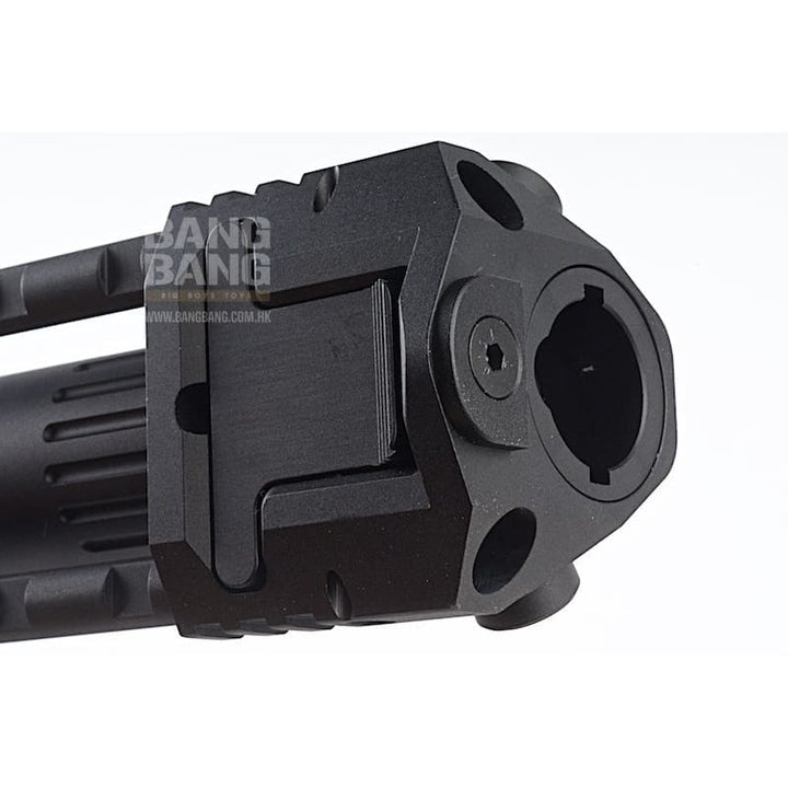 G&P PDW Stock (Slim) for Tokyo Marui & G&P M4 / M16 Metal Body Series (Checker, Black) - Bang Bang Airsoft