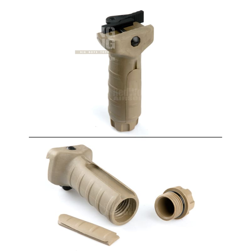 G&P QD Raider Foregrip (Tan) - Bang Bang Airsoft