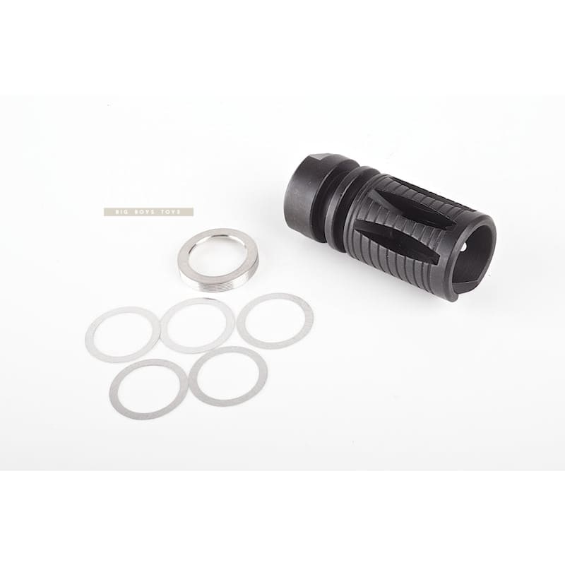 G&P QD Silencer with SR16 Flash Hider (CCW 14mm ) - Bang Bang Airsoft