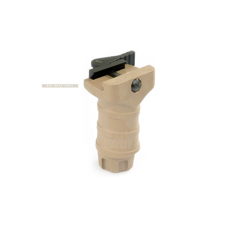 G&P QD Stubby Raider Foregrip (Sand) - Bang Bang Airsoft