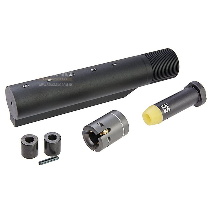 G&P Roller Bolt with MWS 5 Postion Buffer Tube Set for Tokyo Marui M4A1 MWS GBBR - Bang Bang Airsoft