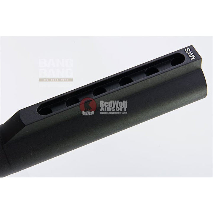 G&P Roller Bolt with MWS 6 Postion Buffer Tube for Tokyo Marui M4A1 MWS GBBR - Bang Bang Airsoft