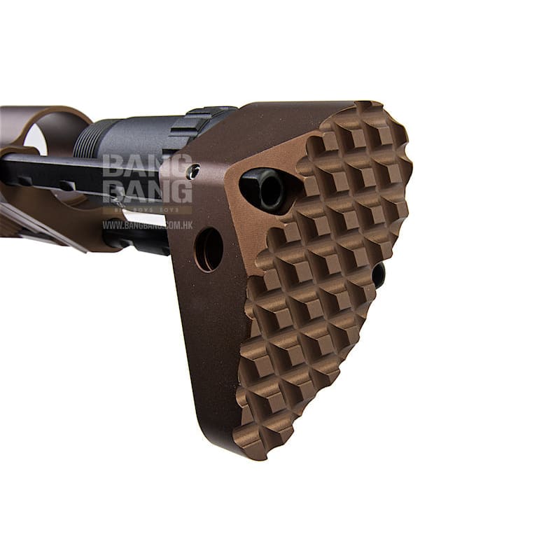 G&P Troy PDW Stock for Tokyo Marui MWS M4A1 GBB - Sand - Bang Bang Airsoft