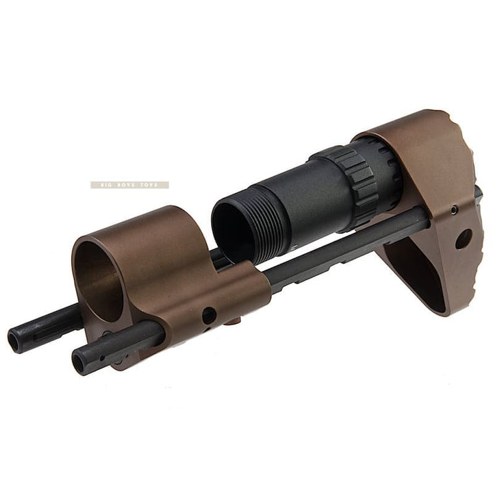 G&P Troy PDW Stock for Tokyo Marui MWS M4A1 GBB - Sand - Bang Bang Airsoft