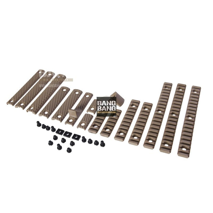 G&P URX III Rail Cover Set (L) - Sand - Bang Bang Airsoft