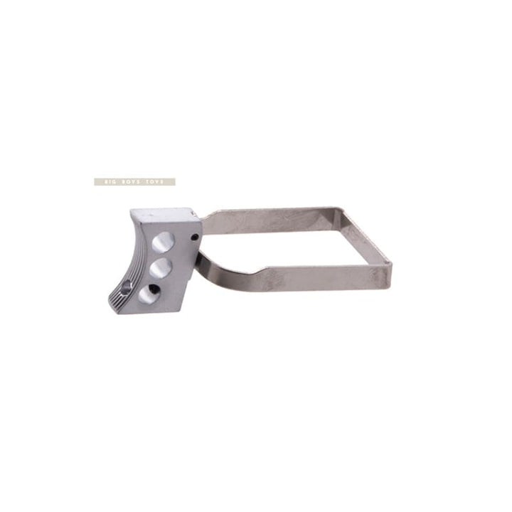 Guarder 3 Holes Tactical Trigger for Tokyo Marui Hi - Capa 5.1 / 4.3 GBB Pistol - Silver - Bang Bang Airsoft